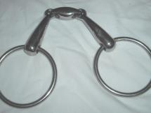 Silk steel Ausbildungsgebiss, doppelt gebrochen, 14,5 cm
